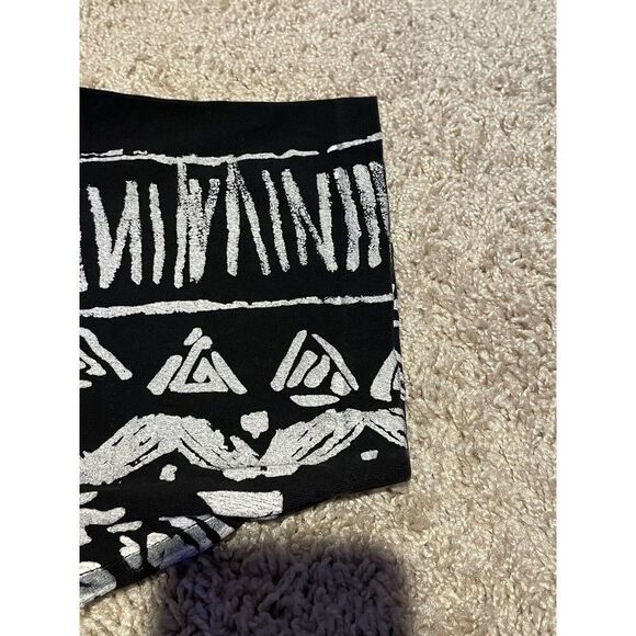 LAGUNA All-Over Tribal Aztec Design Men's Black Shirt Large VTG 80s 90s USA‎ - Picture 6 of 7